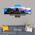 thumbnail image 3 of TISHIRON 5PCS Framed Canvas Wall Art Set,50"x24" Weathered Rocks Canvas Art Decor, 3 of 7