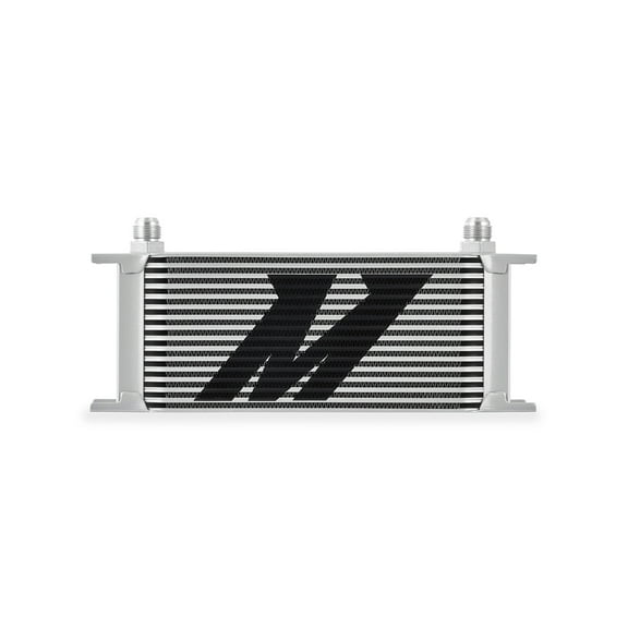 Mishimoto Universal 16-Row Oil Cooler, Silver