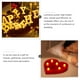 thumbnail image 5 of KAKOWELY Lámpara LED creativa con forma de corazón, luz nocturna, luz de escritorio, adorno para decoración del hogar, 5 of 5