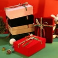 thumbnail image 3 of YINKUU New Year Christmas Gift Box Velvet Christmas Eve Apple Decoration World Cover Plush Gift Gift Box, 3 of 9