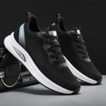 thumbnail image 3 of Women's Breathable Mesh Running Shoes, Lightweight Lace-Up Athletic Sneakers with Air Cushion, Comfortable Casual Footwear for Walking, Gym, and Daily Activities, 3 of 10