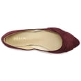 thumbnail image 6 of Ollio Women's Shoe Faux Suede Light Comforts D'Orsay Pointed Toe Braided Ballet Flat F85, 6 of 6
