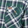 thumbnail image 4 of Zip-Front Sherpa-Lined Flannel Shirt Jacket, 4 of 5