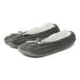 thumbnail image 3 of CBGELRT Slippers for Women Indoor Floor Socks Plus Velvet Cotton House Slippers with Cozy Lining Slides Ballet Flat Shoes Gray Size 42, 3 of 3