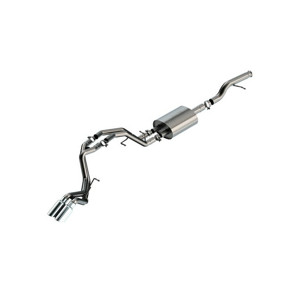 Borla 140855 Cat-Back Single Truck Dual Right Rear Exhaust System Kit