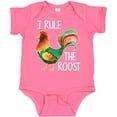 thumbnail image 3 of Inktastic Farmer I Rule The Roost Rooster Boys or Girls Baby Bodysuit, 3 of 5