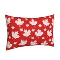 thumbnail image 2 of Balery Maple Leaves Bedding Queen Pillow Cases - Envelope Closure - Soft Brushed Microfiber Fabric - Shrinkage and Fade Resistant Pillow Cases-20"x30", 2 of 9