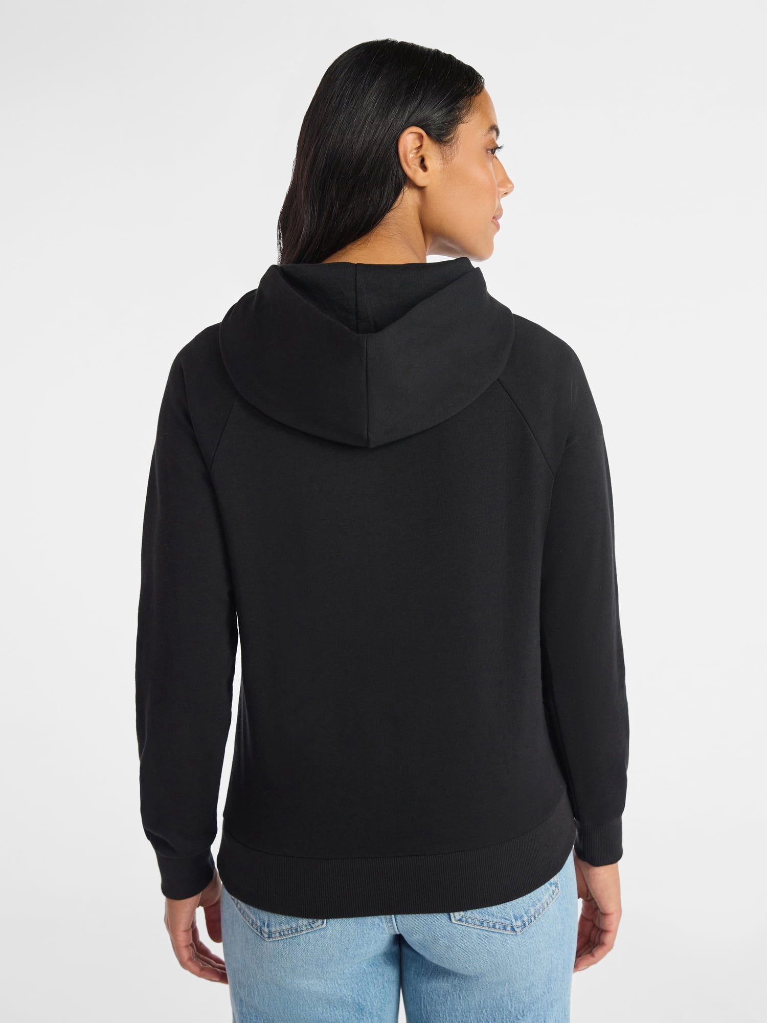 Time and Tru Women's Fleece Hoodie, Sizes XS-XXXL