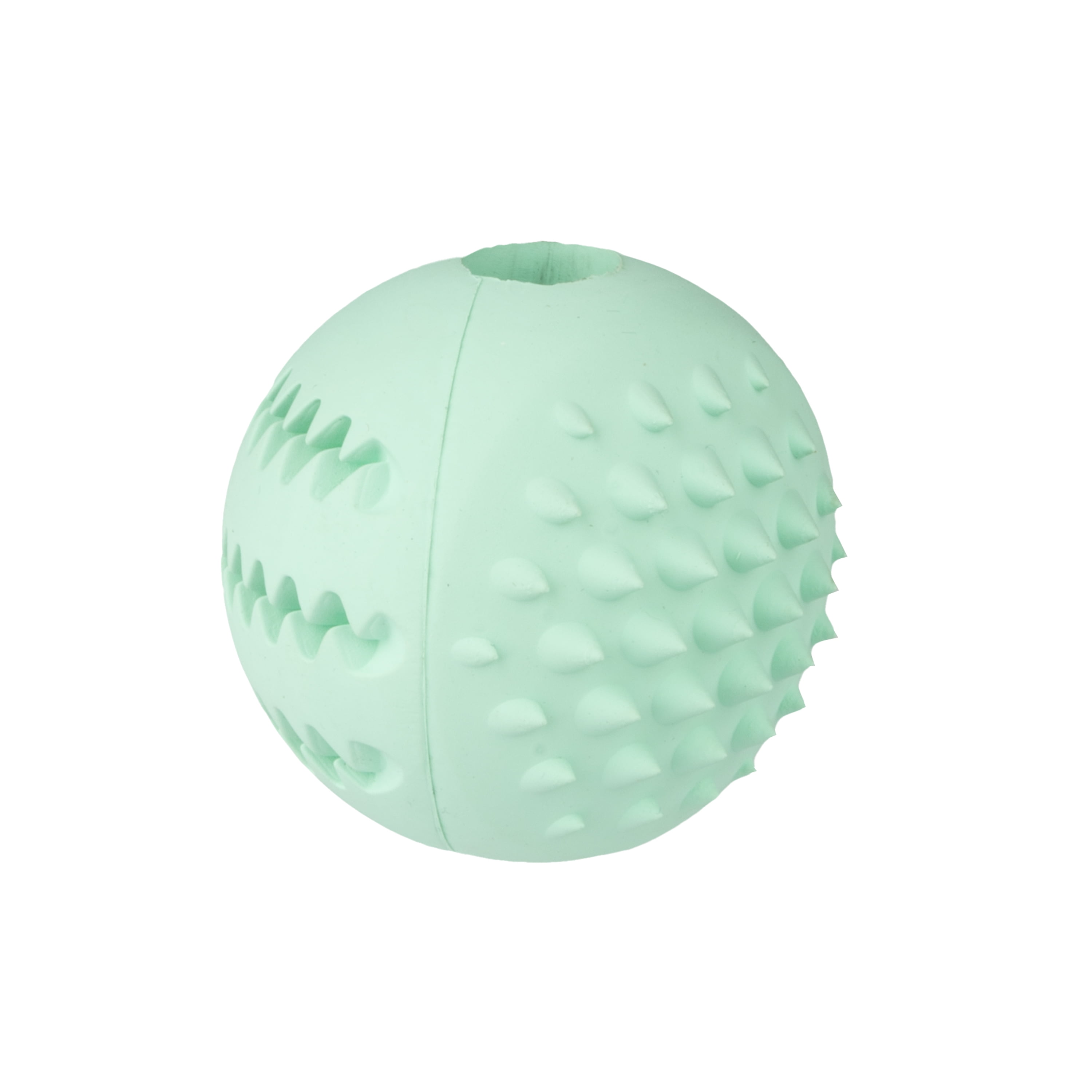 Chew King By Mammoth Dental Dog Toy Collection, Plaque Removing Dog Fetch Ball, Green, O/S