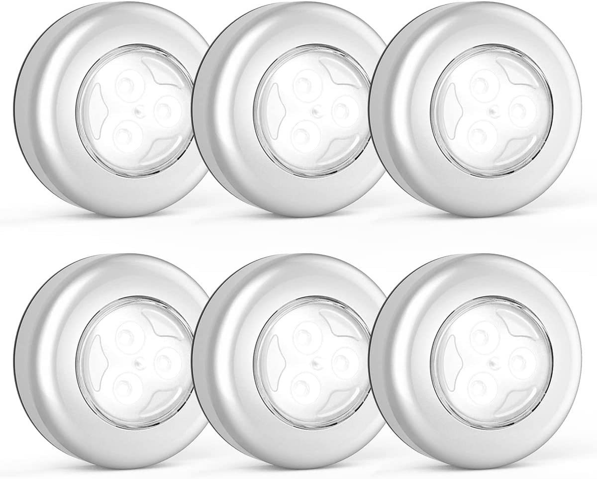 Tap Light Push Lights, 7 Pack Wireless Under Lights Touch