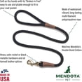 thumbnail image 3 of Mendota Pet Snap Leash, 1/2" x 4', Woodlands, 3 of 8