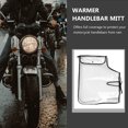 thumbnail image 3 of BALAHAPY 1Par Cubre Manillar Transparente Para Motocicleta Protector Contra Lluvia Y Fácil De Instalar, 3 of 6