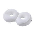 thumbnail image 2 of Cojín de bañera con soporte para cadera, ergonómico, compacto, lavable, para mujeres y adultos, para bañera de hidromasaje, para baño interior. Blanco, 2 of 8