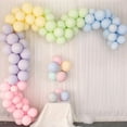 thumbnail image 6 of 100 Pack 10 Inch Pastel Balloons Spring Rainbow Colors, Macaron Assorted Colors Thick Mixed Color Balloon, MultiColored Latex Balloons for Birthday Party Wedding Baby Shower Decorations, 6 of 7