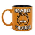 thumbnail image 2 of Garfield "Monday Though" Wax-Resist Ceramic Mug | Holds 20 Ounces, 2 of 8