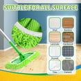 thumbnail image 4 of 3PCS Chenille Mop Refill Pads for Home Use– Replacement Mop Heads for Floor Cleaning,Fits Most Standard Mops, for Hardwood Tile Laminate Floors, 4 of 9