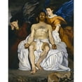 thumbnail image 3 of Manet, Edouard 20x24 Black Modern Framed Museum Art Print Titled - The Dead Christ with Angels, 3 of 5
