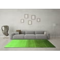 thumbnail image 3 of Ahgly Company Indoor Rectangle Abstract Green Modern Area Rugs, 7' x 10', 3 of 4