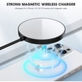 thumbnail image 3 of ETEPEHI Wireless Charger - Charging Pad Compatible for iPhone 16/16 pro/16 plus/16 pro max/ 15/15 pro/15 plus/15 pro max/14/13/12/11 & AirPods 3/2/Pro, 3 of 7