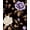 Purple Gold, variant on Golden Floral Wallpaper Peel and Stick Vintage Purple Gold Rose Contact Paper Self Adhesive Removable Retro Dark Flower Wall Mural for Bedroom Walls Shelves Cabinet Table Decor 17.5" x 118"