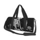 thumbnail image 1 of Fotbe Vintage Black white Plant skull Bolsa Deportiva de Lona Plegable con Estampado, Bolsa de Gimnasio con Bolsillo Seco/Húmedo, Bolsa de Viaje Ultraligera de Gran Capacidad, 1 of 6