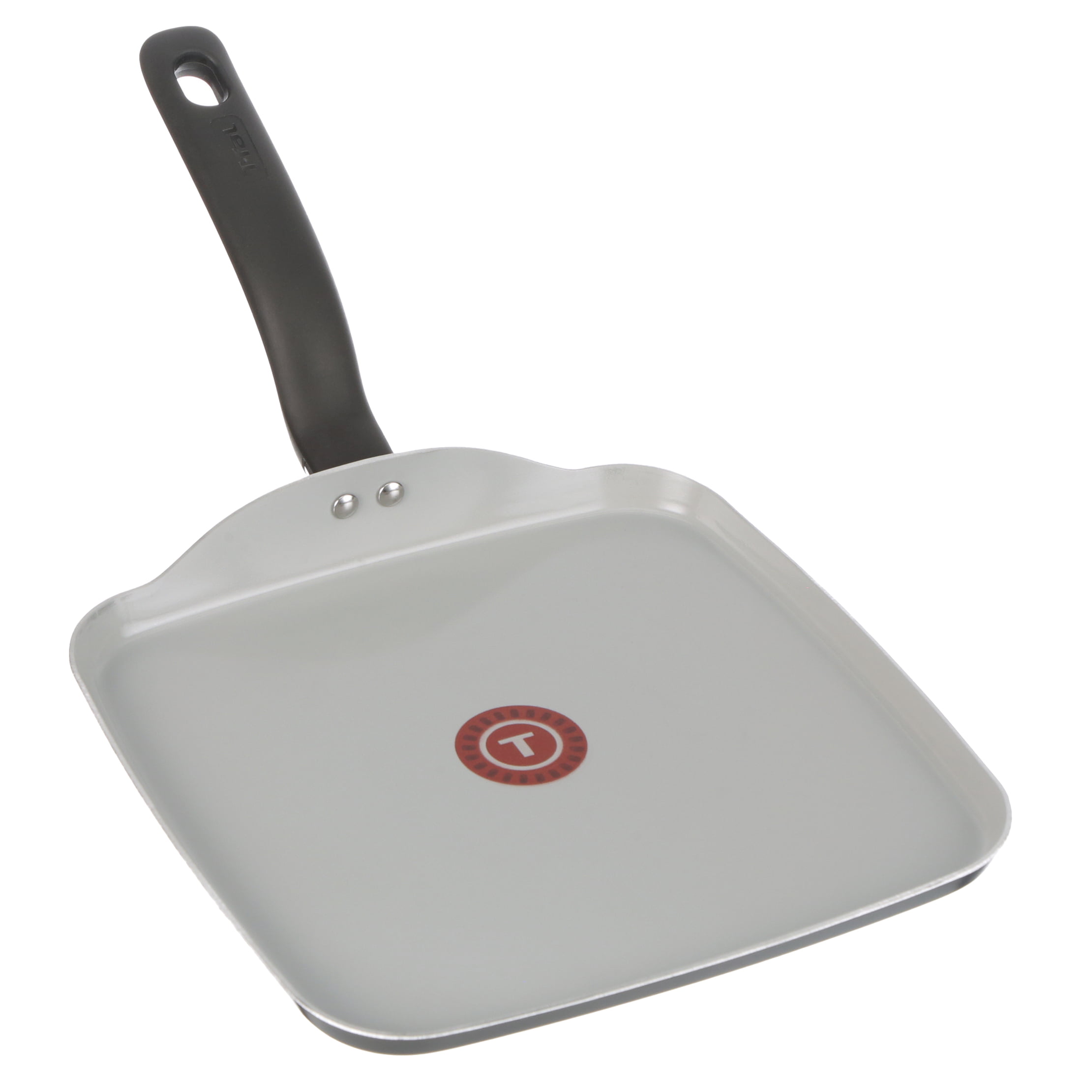 Best Buy: T-Fal Balanced Living Thermo-Spot Griddle Black CB540852