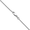 thumbnail image 3 of 14K White Gold 1.65mm D/C Square Cable Chain, 3 of 4