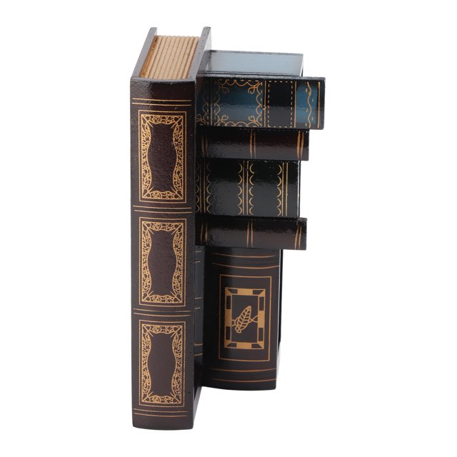 Unique Pen Holder, Retro Style Wooden Pen Holder for Office for Home for School