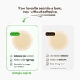 thumbnail image 3 of NEATS Grippy Silicone Round Nipple Covers - 1 Pair (Pearl) - S/M, 3 of 9