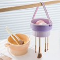 thumbnail image 1 of 1/2 Pcs Brosse de Séchage pour Œufs de Beauté Outil de Nettoyage Multifonctionnel Boîte de Rangement pour Poudres, 1 of 5