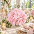 thumbnail image 5 of Clearance Under $1 Artificial Hydrangea Heads, Dense Realistic Flower Heads for DIY Arrangements, Light Pink, 5 of 6