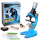 thumbnail image 1 of Muyoka Austok Microscopio para niños, kit de microscopio, juguetes de ciencia para niños, con microscopio de cuerpo de metal, caja de transporte, microscopio para niños de 3 a 5, 6, 7, 8, 9, 10, jugue Muyoka Hogar, 1 of 7