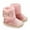 RD2, variant on Luogg Baby Boots Fashion New Pattern Cute Bow Decoration Autumn And Winter Thickened Warm Comfortable Non Slip Shoes Waterproof Baby Rain Boots Size 0-6 Months