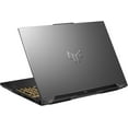 thumbnail image 5 of ASUS TUF F16 Gaming Laptop, Intel 5-210H, 32 GB DDR5 RAM, 2 TB PCIe SSD, 16'' FHD+ (1920x1200, WUXGA) 144Hz IPS Display, Nvidia G-Force RTX 4050, 1-zone RGB Backlit Keyboard, W11 Home, Mecha Gray, 5 of 9