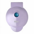 thumbnail image 3 of Dash Electric Mini Waffle Maker, Purple, 3 of 5