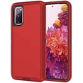thumbnail image 1 of Entronix Funda Resistente para Galaxy S20, Triple Capa a Prueba de Golpes y Protección contra Caídas, Color Rojo, 1 of 5