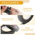 thumbnail image 5 of Unique Bargains Universal Painters Tape - DIY Car Auto Paint for Masking Tape No Residue - Crepe Paper Black-0.7 Inches x 60.1 Yards, 5 of 7