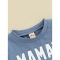 thumbnail image 4 of Bagilaanoe 2pcs Toddler Baby Boy Shorts Set Short Sleeve Letter Print T Shirt Tops + Shorts 6M 12M 18M 24M 3T Kids Casual Summer Clothes, 4 of 7