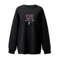 thumbnail image 2 of Gibobby Sudadera mujer Sudadera de manga larga con cuello redondo para mujer(Negro,CH), 2 of 3