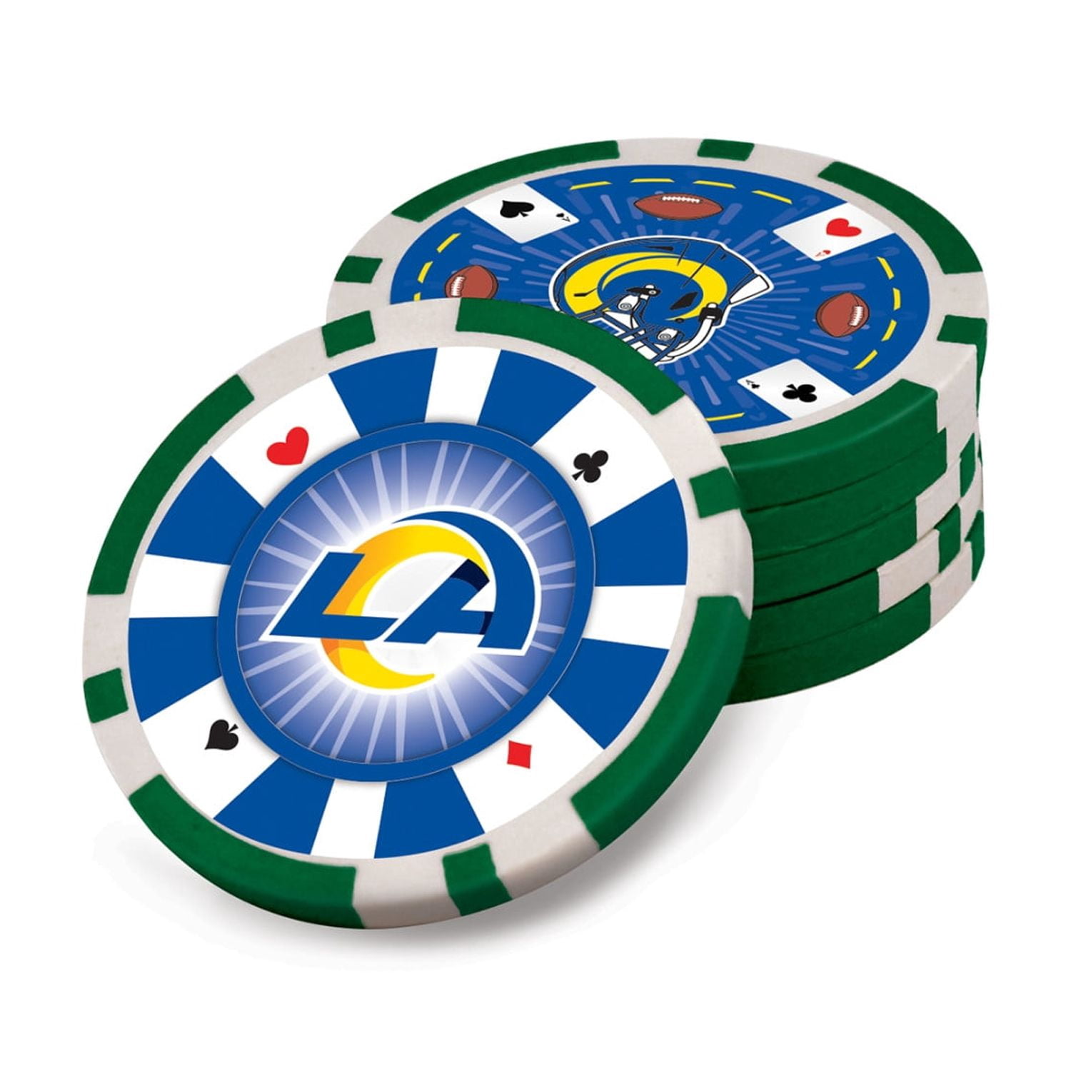 MasterPieces Casino Style 300 Piece Poker Chip Set - NFL Los