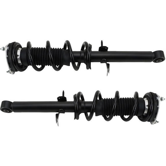 Front Shock Absorber and Coil Spring Assembly Set 2 Piece - Compatible with 2008 - 2012 INFINITI EX35 RWD 2009 2010 2011