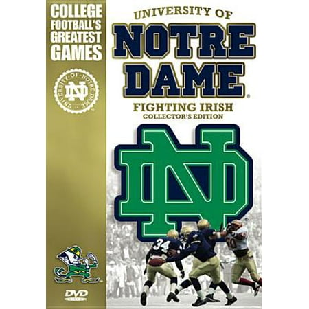 University Of Notre Dame Fighting Irish Collector's Edition