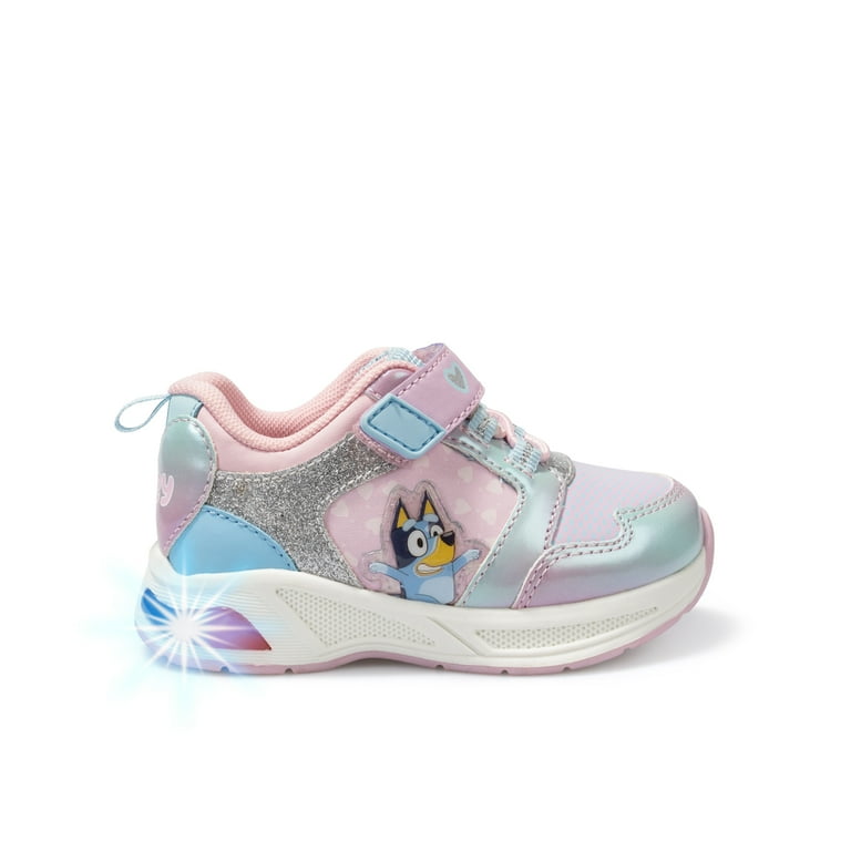 Bluey & Bingo Toddler Girl Light Up Sneaker - Walmart.com