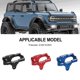 thumbnail image 4 of Soporte de dirección RC Vogacara para 1/18 Trx4m Crawler Azul, 4 of 6