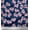 Oxford Blue, variant on Soimoi Cotton Duck Fabric Peony Floral Printed Fabric 1 Yard 42 Inch Wide