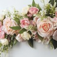 thumbnail image 4 of Inteprter Flores artificiales para oficina, fiesta de boda al aire libre, flores de simulación reutilizables, sala de estar, patio, decoración Decoración Rosa, 4 of 6