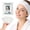 White, variant on Disposable Stretch Facial Headbands with Tab Closure, White 50-Pack (AH1060)