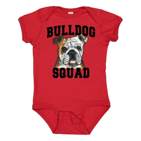 

Inktastic Dog Bulldog Squad Gift Baby Boy or Baby Girl Bodysuit