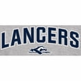 thumbnail image 2 of Men's Ash Longwood Lancers Proud Mascot Long Sleeve T-Shirt, 2 of 2