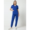 thumbnail image 2 of Scrubstar Ultimate Women’s Antimicrobial Welt Pocket V-Neck Scrub Top, Sizes XS–3XL, 2 of 8